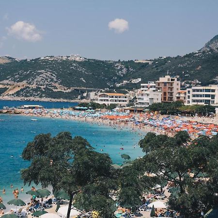 Villa Alba Apartments Dobra Voda Luaran gambar