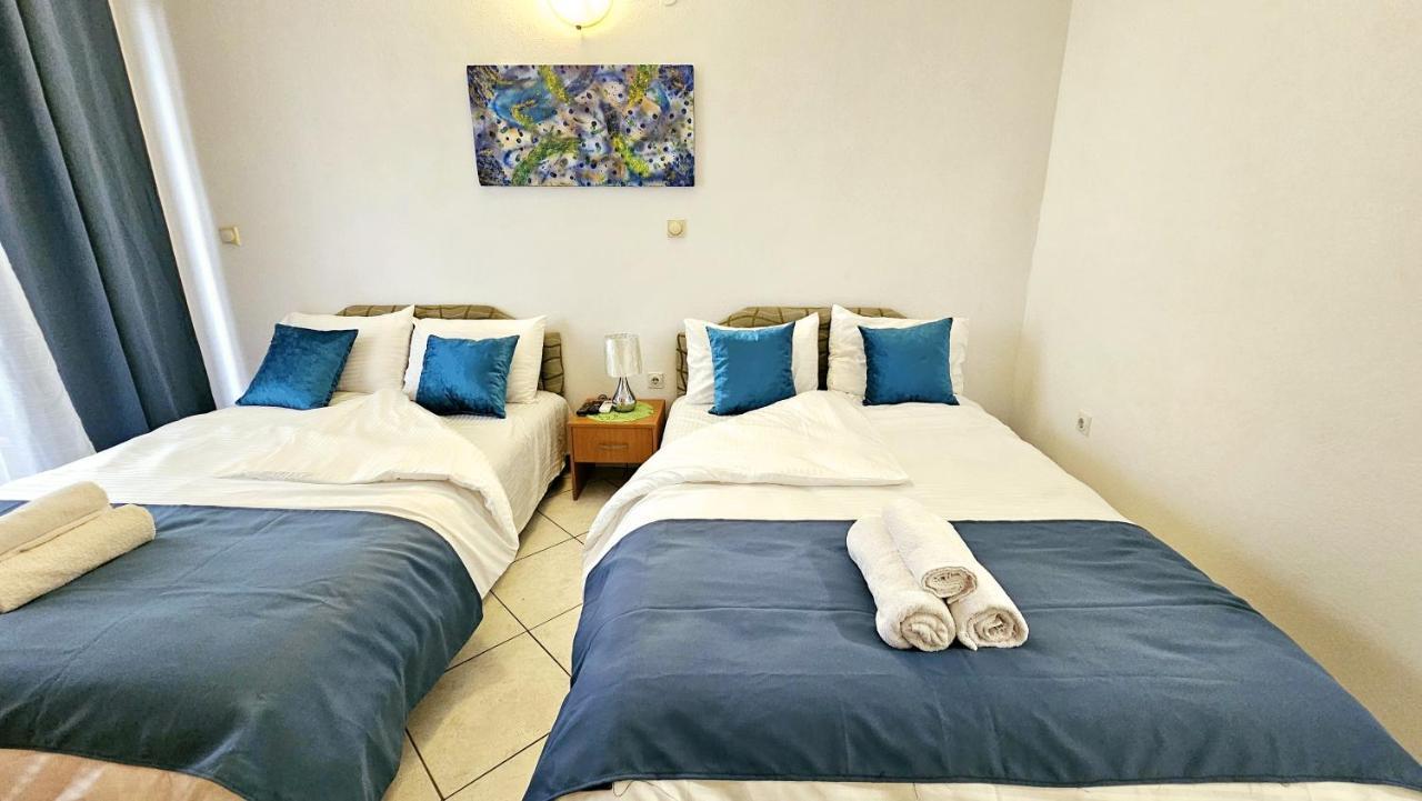 Villa Alba Apartments Dobra Voda Luaran gambar